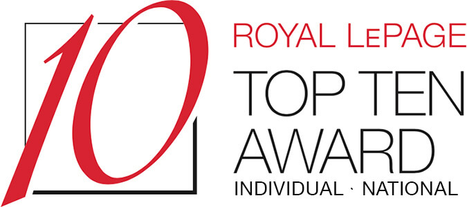 Royal LePage Top Ten Award (Individual - National)