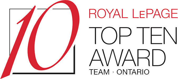 Royal LePage Top Ten Award (Team - Ontario)